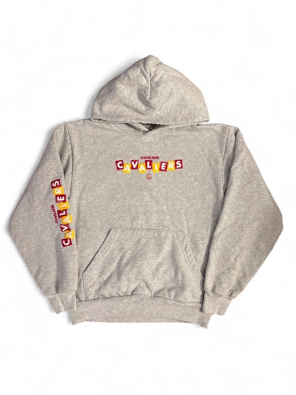 Los Angeles Apparel Gray Cleveland Cavaliers Graphic Hoodie